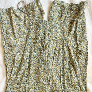 CJLA Floral Spaghetti Strap Jumpsuit